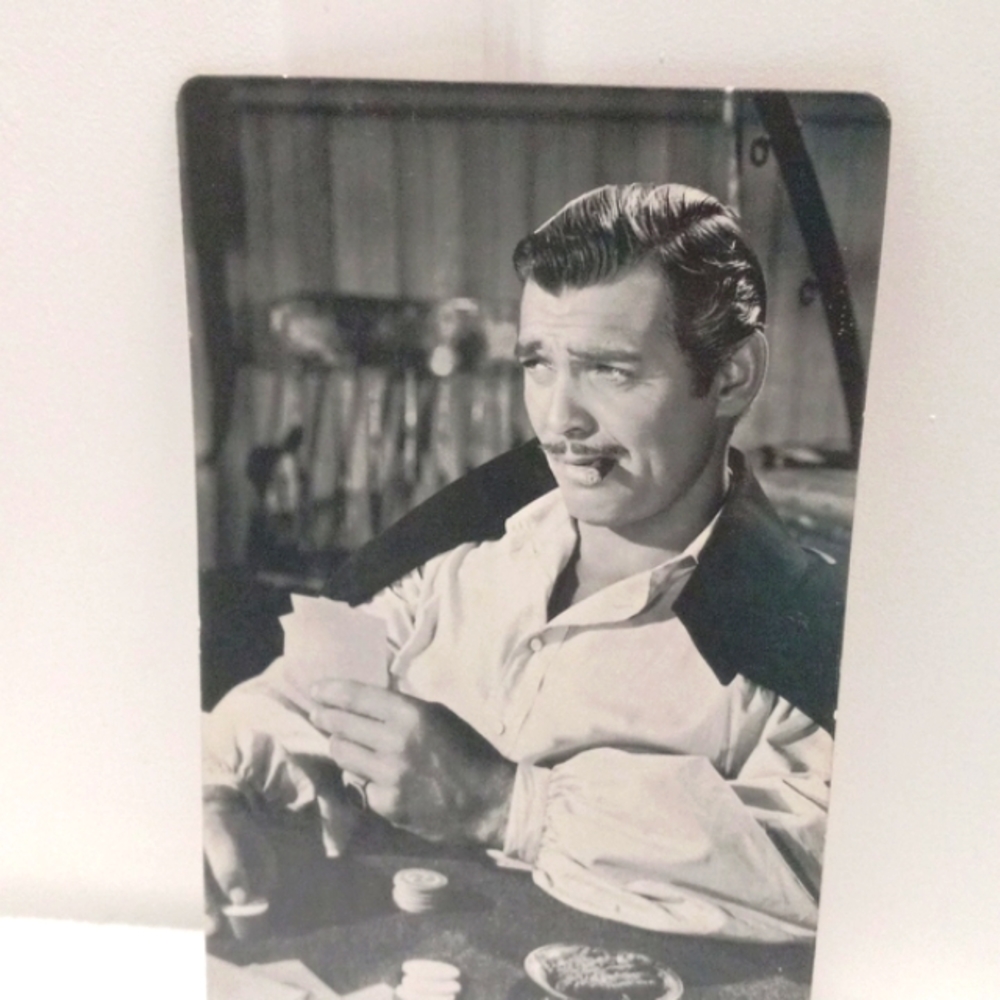 Clark Gable Large Post Card 1966